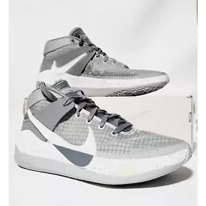 NEW KD13 TB KEVIN DURANT BASKETBALL SHOES WOLF GRAY CK6017-001 Men's Size 10 - Picture 1 of 12