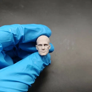 1/12 Scale The Walking Dead Michael Rooker Head Sculpt Unpainted Fit 6"ML Figure - Picture 1 of 2