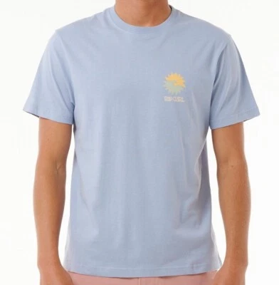 Rip Curl,hellblau, Doppeldruck, T-Shirt, XL, NEU - Bild 1 von 2