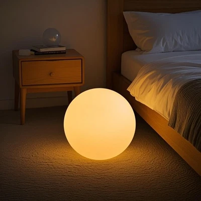 Luce a Sfera LED 12 Pollici, Cambia Luce Sfera Luminosa con Telecomando, Morbida Dimmerabile... - Immagine 1 di 4