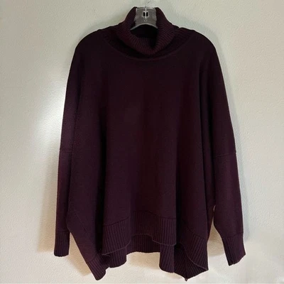 Suéter Pullover Eskandar Borgoña Profundo Cuello Capucha OS Bastante Lujo Dinero Antiguo Foto 1 de 4