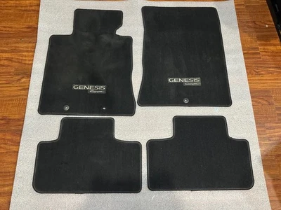Alfombrilla alfombra Hyundai Genesis 2009-2016 cupé 4 piezas OEM delantera/trasera derecha/izquierda Foto 1 de 4