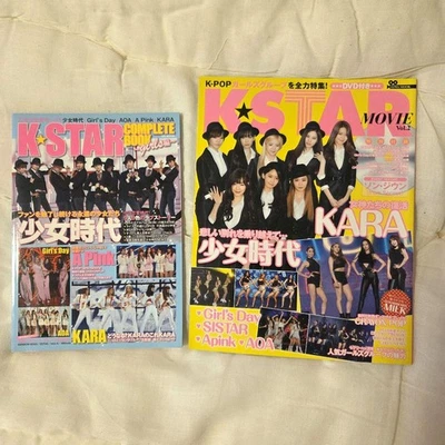KPOP Magazine Set of 2 Girls' Generation Girl's Day AOA From Japan - Image 1 of 4