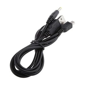 Cavo dati e Ricarica USB 2 in 1 Compatibile con Sony PSP 1000 2000 3000 Nero - Imagen 1 de 8
