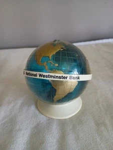 NATIONAL WESTMINSTER BANK VINTAGE COIN BANK MADE IN FINLAND  - Picture 1 of 11