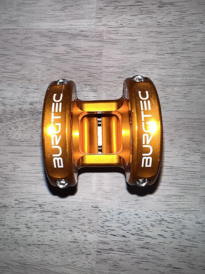 Burgtec Mk3 Stem 35/35 Iron Bro Orange New - Image 1 of 4