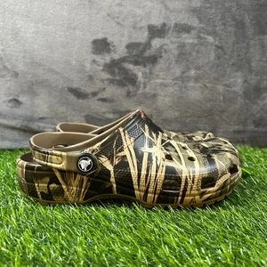 Crocs Classic Realtree Clogs Camo Slip On Shoes Women's Size 8 Men's Size 6 NWT - Picture 1 of 15