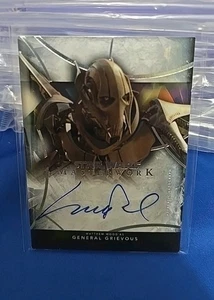 2024 Topps Star Wars Masterwork MATTHEW WOOD Auto As General Grievous - Picture 1 of 2