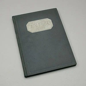 Vtg 1927 Auburn Indiana High School The Follies Year Book Class Yearbook - Imagen 1 de 12