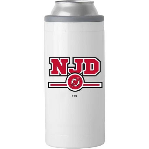 New Jersey Devils 12oz. Letterman Slim Can Cooler Cover