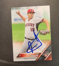 Ariel Jurado Autograph Signed 2016 Topps Pro Debut Texas Rangers