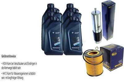 Inspektionspaket für BMW 8L 5W-30 Twin Power Turbo + SCT Filterpaket 11124798 - Bild 1 von 4