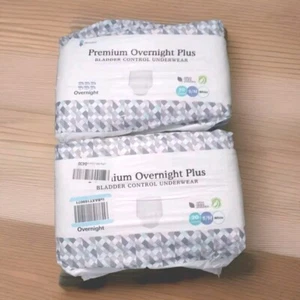 40 Count - Because Overnight Absorbency- Adult Disposable Underwear S/M - Picture 1 of 1