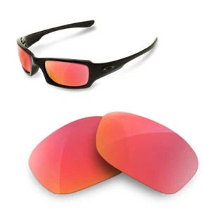 Lentes de repuesto polarizadas newpolar para cinco de roble cuadrado rojo rubí - Imagen 1 de 2