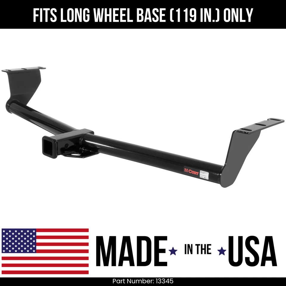 Enganche de remolque para Kia Sedona 06-10 se adapta a distancia entre ejes larga (119 pulgadas) Only Curt 3,5K Foto 1 de 1