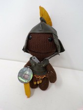 Little Big Planet 2 plush 7" doll w tag knit Caesar sackboy   396