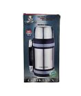 Cookinex Vacuum Flask 1.0L Stainless Steel 18/10 Jumbo Wide Mouth BPA Free New