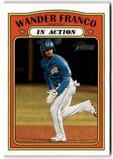 2021 Topps Heritage Minor League #188 Wander Franco