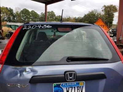 Rear Back Glass Without Privacy Tint Heated LX OEM 07 08 09 10 11 Honda CR-V - Image 1 of 4