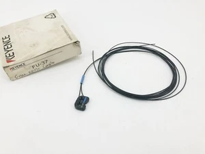 New Keyence FU-37 Fiber Optic Cable Photo Sensor - Picture 1 of 4