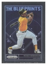 RICKEY HENDERSON SP 2023 Panini Prizm The Blueprints #6 MLB  ID:80716