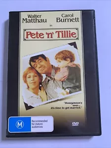 Pete 'N' Tillie (DVD, 1972) Walter Matthau, Carol Burnett Region 4 - Picture 1 of 3