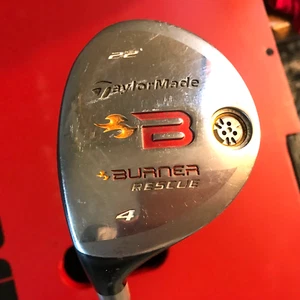 TaylorMade Burner Rescue 4 Hybrid 22* Regular Flex REAX Left Hand - Picture 1 of 8