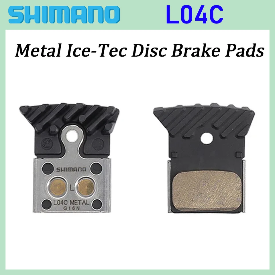 Shimano L04C Metal Ice-Tec Disc Brake Pad BR-R9170 R8070 R7070 RX810 RX400 R9270 Foto 1 de 4