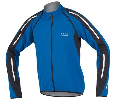 Chaqueta Gore Phantom Ropa de Bicicleta Hombres Ciclismo Resistente al Agua Suave Azul Pequeña Foto 1 de 4