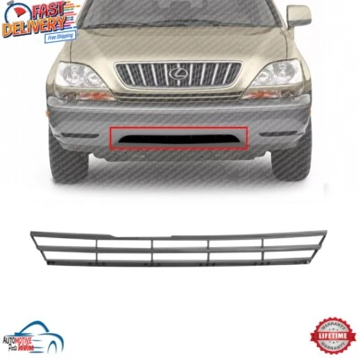 NEW FRONT BUMPER COVER GRILLE GRAY PLASTIC FOR 1999-2003 LEXUS RX300 LX1200106 Foto 1 de 4