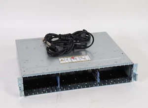 EMC SAE 100-562-712 Array Enclosure 100-562-964 w/ 2x PWS  2x 6Gb SAS Controller - Picture 1 of 11