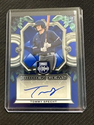 2023 Panini Elite Extra Tommy Specht Hidden Gems Auto - Image 1 of 2