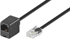 Isdn Telephone Cable Modular Extension Modular Connection Cable 4-Pin RJ45 6m - Picture 1 of 3