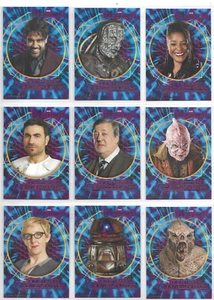 Doctor Who Series 11 y 12 Edición del Reino Unido - 18 cartas Aliados y Adversarios Chase Set Casi Nuevo - Imagen 1 de 4