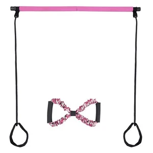 GetOut! Pilates Bar Kit with Resistance Band Set - Pilates and Yoga Training Kit - Picture 1 of 8