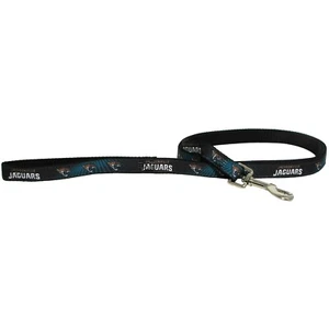 CORREA JACKSONVILLE JAGUARS PERRO GATO 6 PIES NYLON PLOMO PEQUEÑO MEDIANO GRANDE - Imagen 1 de 1