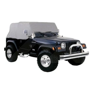 Cubierta de cabina gris para Jeep Wrangler YJ TJ 1992-2006 Rough Trail CC10209 - Imagen 1 de 1