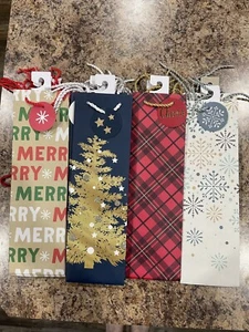 Hallmark Paper Wine Bottle gift bags, Set Of 3 - Picture 1 of 1