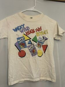 Vintage 90s Kool Aid Shirt Single Stitch Youth Large (14-16 )Fits 16x21 Made USA