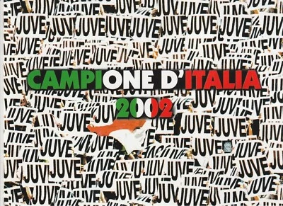Italia 2002 Fútbol / Fútbol ☀ Juventus - Campeón de Italia 2002 ☀ MNH** Foto 1 de 4
