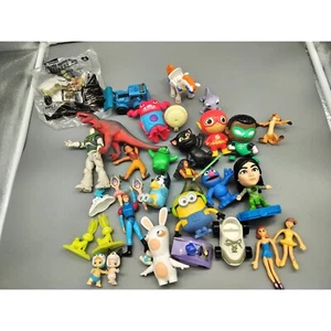 McDonalds Toys Lot Action Figures Kids Toys Bundle Disney, Pixar, Bluey, DC, - Picture 1 of 9