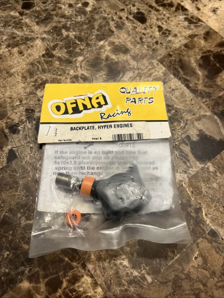 OFNA Racing Backplate Hyper Engines Brand New - Image 1 of 4