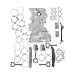 For Hyundai 17-21 L4 New Engine Kit Con Rods Piston Main Rod Bearings Timing Kit - Picture 1 of 24