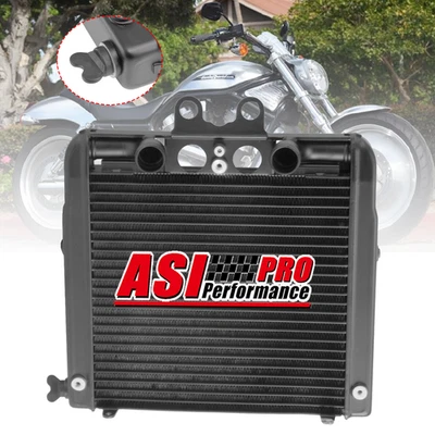 Enfriador de radiador de motor para Harley Davidson V-Rod VRSCB VRSCA 2004-2013 NUEVO Foto 1 de 4