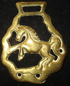 Vintage Horse Brass Medallion-Bridle Ornament - Picture 1 of 3