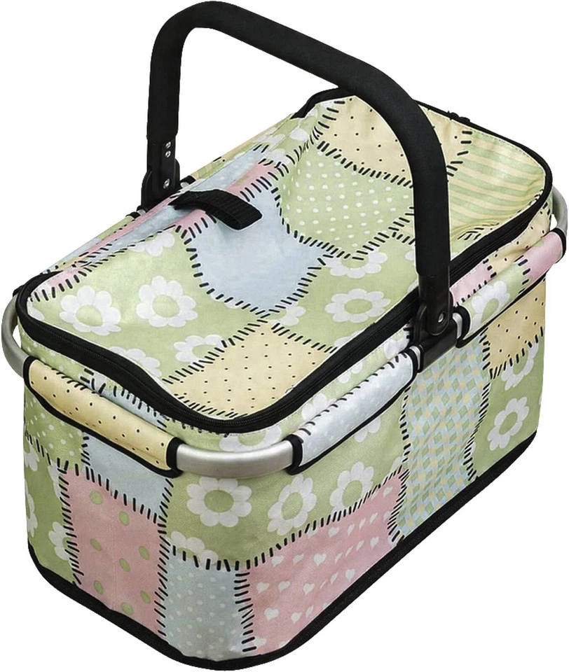 Genius Einkaufskorb Falko Premium bunt faltbar stabil 26l wasserabweisend