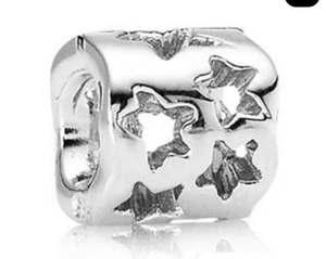 Pandora Retired Sterling Silver Seeing Stars Bead - 790348 EXC - Picture 1 of 3