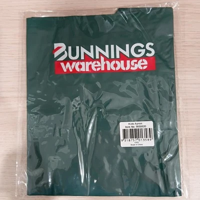 Bunnings Apron Kids Pockets 100% PVC Brand New & Sealed Bunnings Warehouse  X 1 - Image 1 of 4
