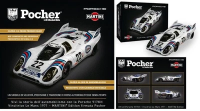 MODELLINO AUTO STATICO POCHER PORSCHE 917K WINNER 24H LE MANS 1971 MARKO 1/8 - Immagine 1 di 4