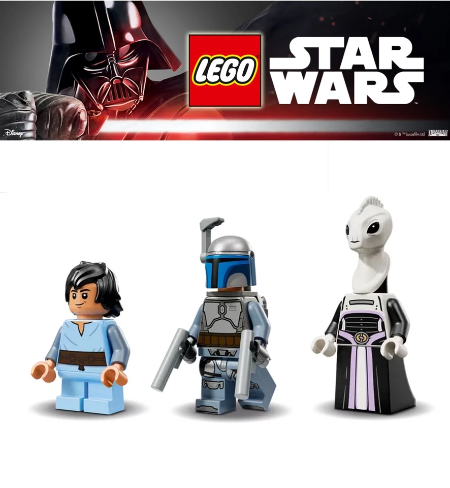 LEGO Star Wars Minifiguras del set #75433 Jango Fetts Starship NUEVO Oficial Foto 1 de 1